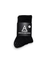 Load image into Gallery viewer, Youth CD Non-Slip Grip Socks V2.0 (Black)
