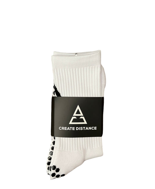 CD Non-Slip Grip Socks V2.0 (White)