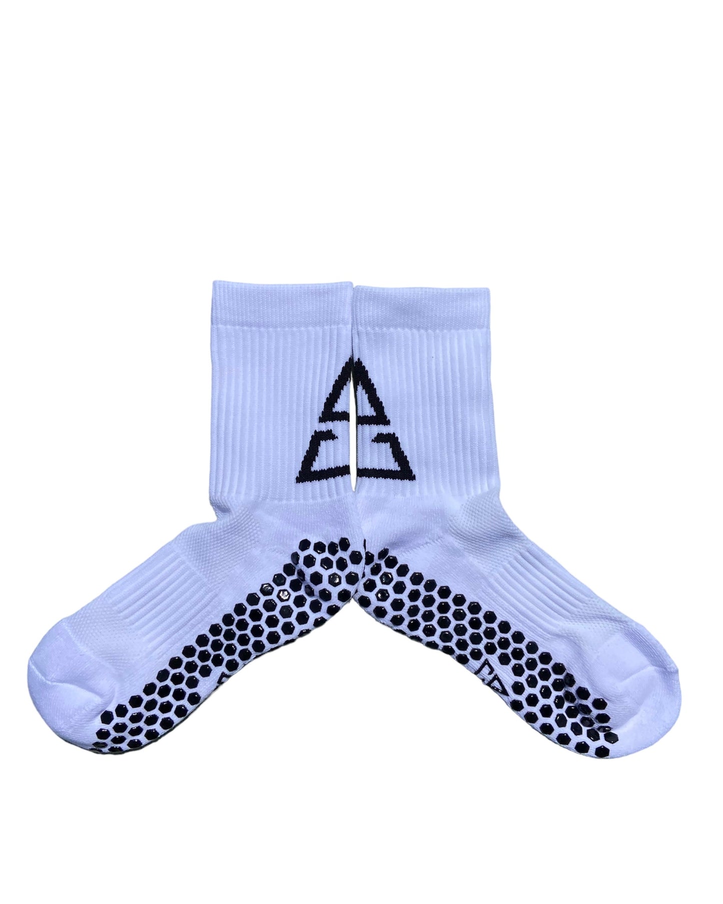 Youth CD Non-Slip Grip Socks V2.0 (White)